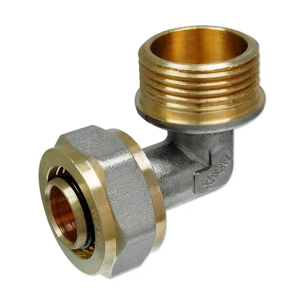 Schraubfitting-Übergangswinkel mit Außengewinde - 16 x 2,0 mm - 3/4'' für Alu-Mehrschicht-Verbundrohr